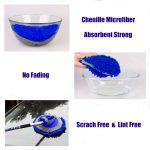 GreatCool 62 Car Wash Brush Kit Mitt Mop Sponge with Long Handle Chenille Microfiber Car Cleaning Brush Kit Supplies Car Washing Mop Kit Car Care of Scratch-Free Replacement Head for Car RV Truck - Image 18