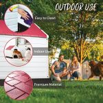 Waleaf Plastic Dog House Outdoor Indoor for Small Medium Larige Dogs,Waterproof Dog Houses with Elevated Floor and Air Vents,Durable Ventilate & Easy Clean and Assemble - Image 28