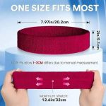 6pack Sweatbands Sports Headband for Men & Women - Moisture Wicking Athletic Cotton Terry Cloth Sweatband ,Cooling Moisture Wicking Headbands - Image 10