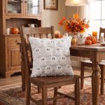 Sm:)e Embroidered Goost Plush Faux Fur Jacquard Halloween Throw Pillow Cover 18x18 Inch White, Set of 2 Silky Soft Cushion Case for Sofa Couch - Image 5