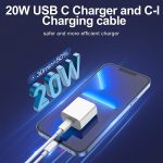 iPhone Charger, 2 Pack 20W PD White Fast Charger Block with 6ft Fast Charging Cables Compatible with iPhone 14/13/12/11 - Image 2