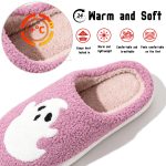 BERANMEY Halloween Slippers for Women Perfect Soft Plush Comfy Warm Slip-On Cute Womens Slippers Indoor Fluffy House Slippers for Women and Men Non-slip Fuzzy Flat Slides - Image 78